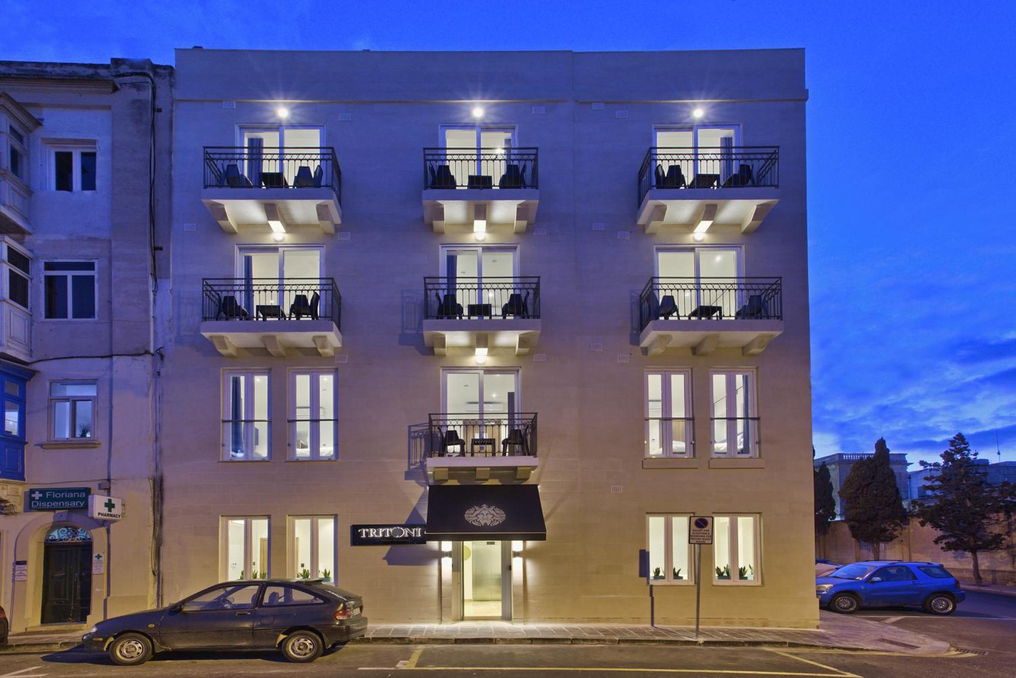 Tritoni Valletta Boutique Hotel Floriana Eksteriør billede